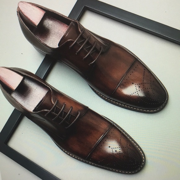 JMH leather shoes men handmade